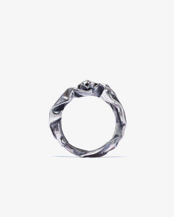 13 LUCKY MONKEY - CECILE CRUMPLE Ring - (Svr)