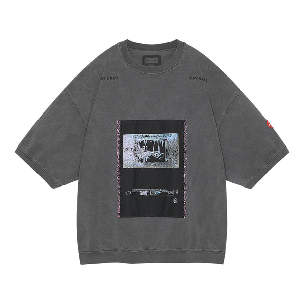 C.E - Overdye Frame6 Crew Neck - (Charcoal)