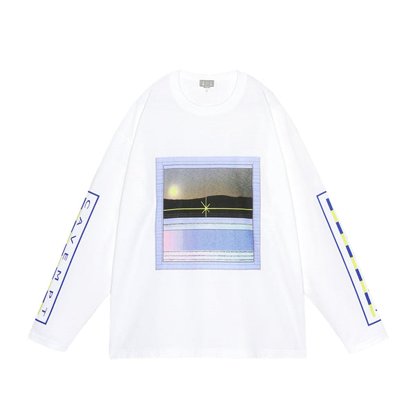 C.E - Sky 360 Long Sleeve T-Shirt  - (White)