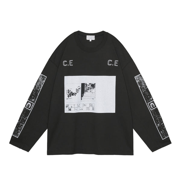 C.E - Cgcegc Heavy Long Sleeve T-Shirt - (Black)
