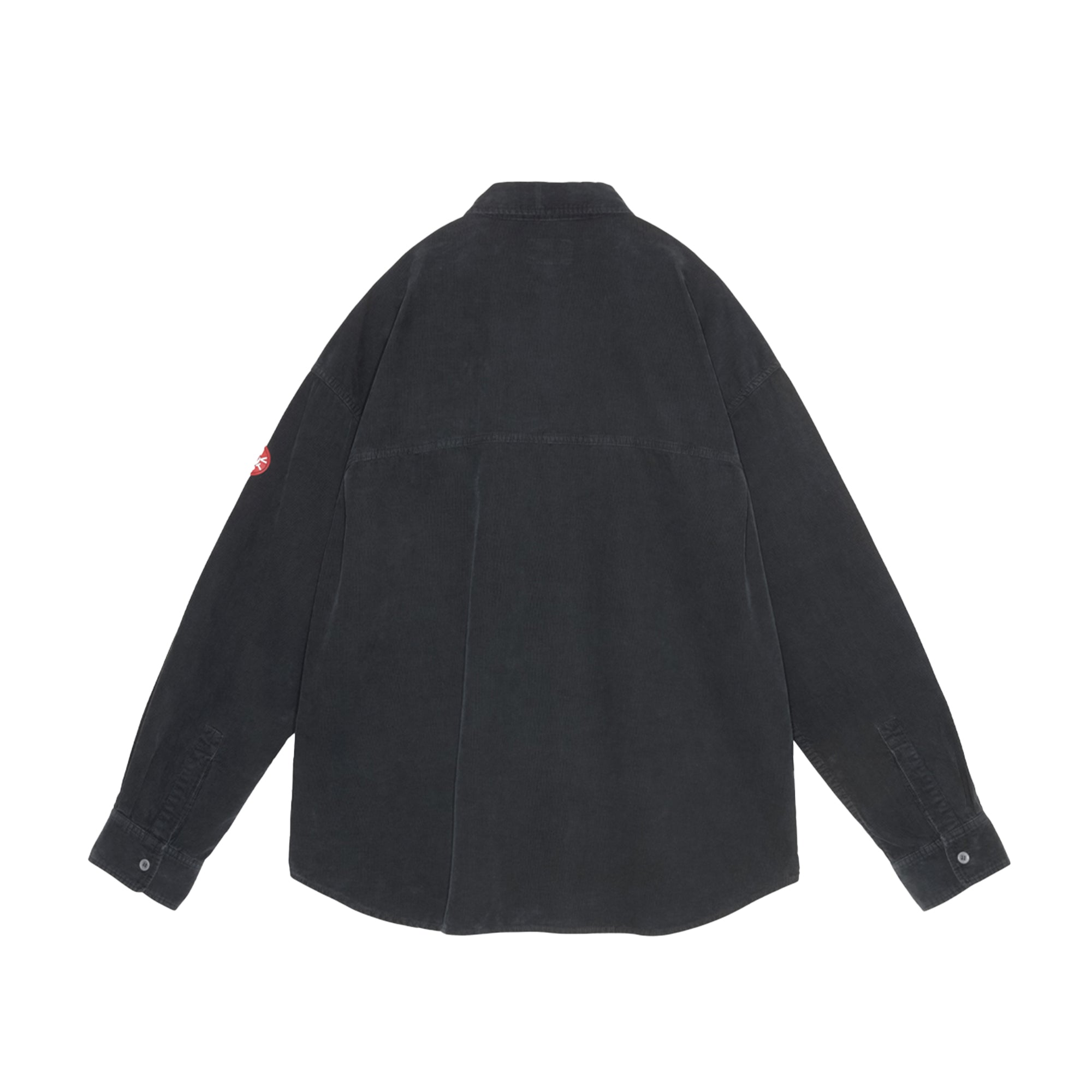 C.E: Overdye Cord Design Big Shirt (Charcoal) | DSMG E-SHOP