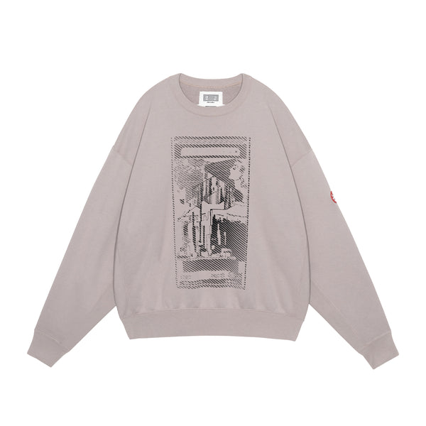 C.E - Md Ostension Crew Neck - (Beige)