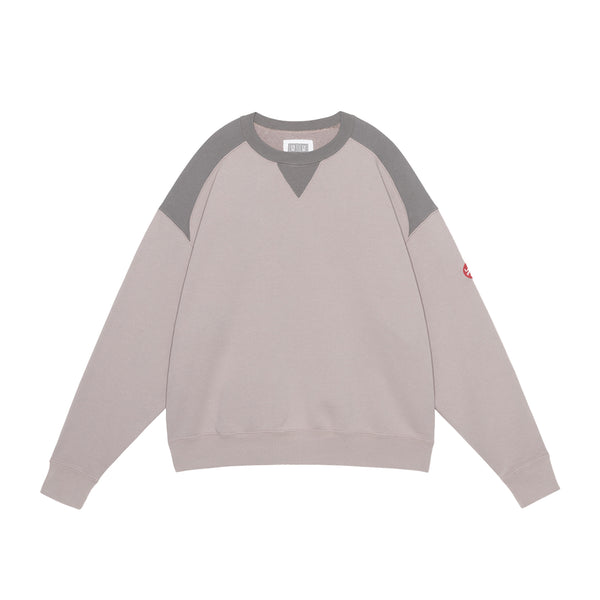 C.E - Panel Shoulder Crew Neck - (Beige)