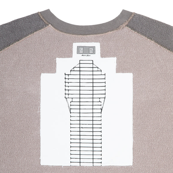 C.E - Panel Shoulder Crew Neck - (Beige)