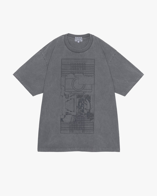 C.E - Overdye Md The Camera T-Shirt - (Charcoal)