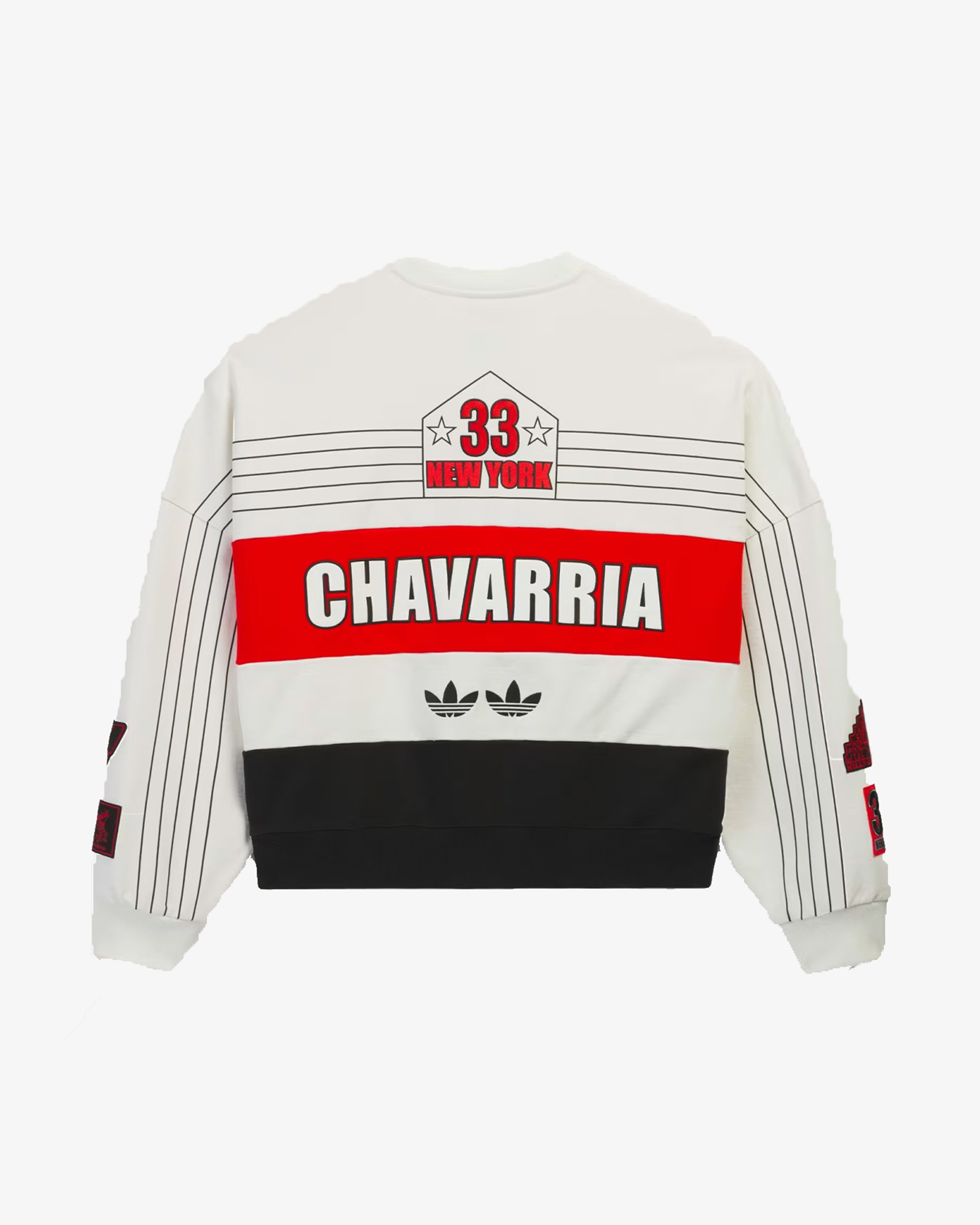 ADIDAS X WILLY CHAVARRIA: Stmt Wc Ny Ball Crew (White) | DSMG E-SHOP