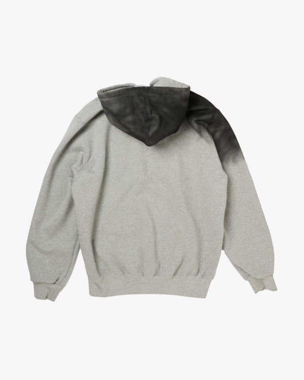 DOUBLET - Exhaust Stained Hoodie - (Grey)