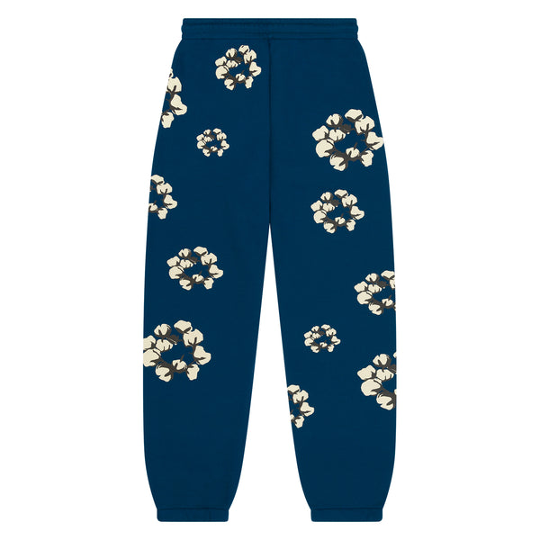 DENIM TEARS - Cactus Tears Wreath Sweatpants - (Navy)