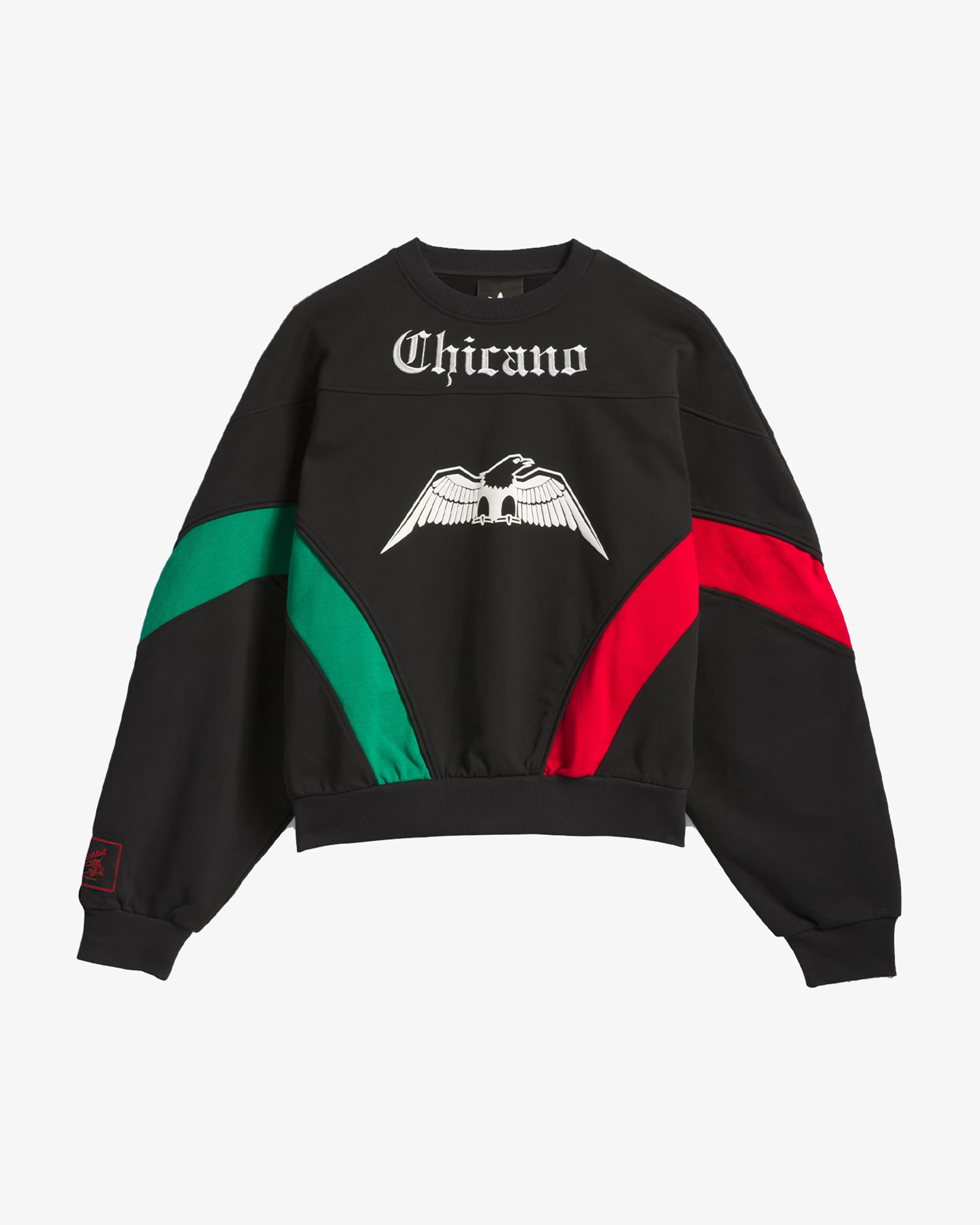 ADIDAS X WILLY CHAVARRIA: Ori Fleece Crewneck (Black) | DSMG E-SHOP