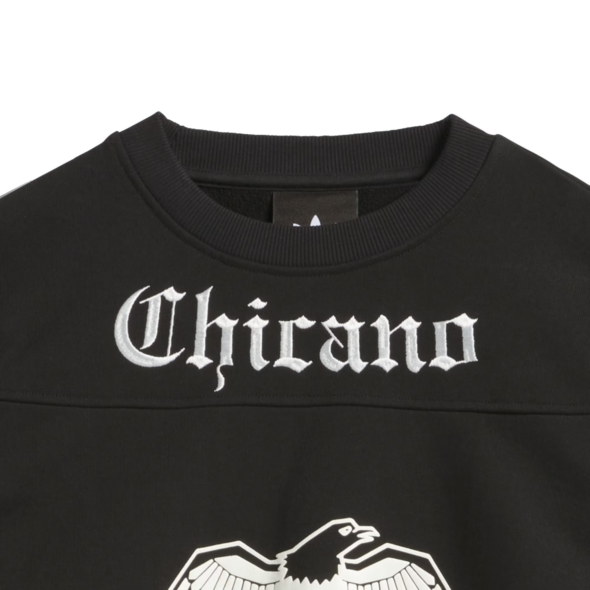 ADIDAS X WILLY CHAVARRIA: Ori Fleece Crewneck (Black) | DSMG E-SHOP