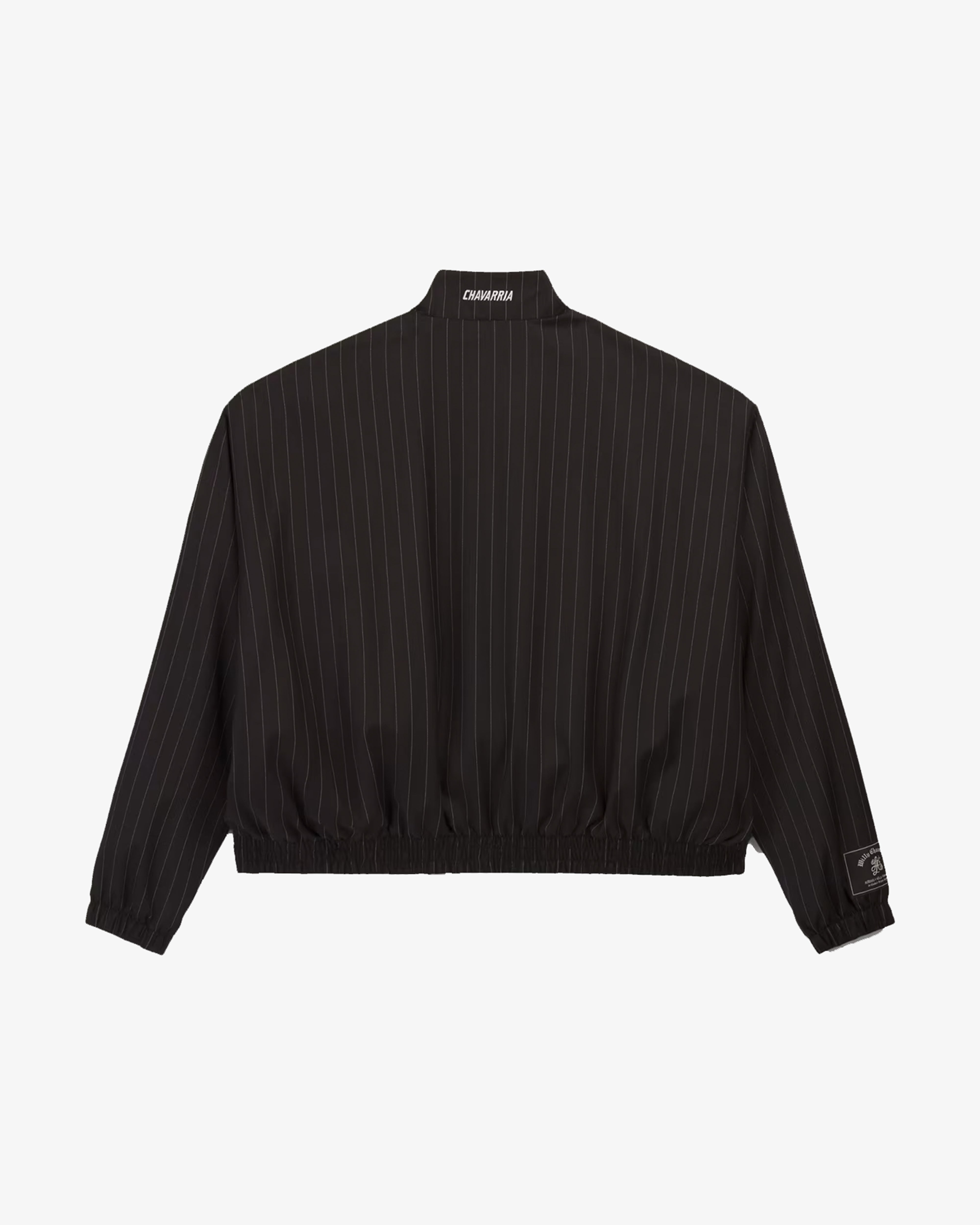 ADIDAS X WILLY CHAVARRIA: Stmt Wc Pinstripe Jacket (Black) | DSMG