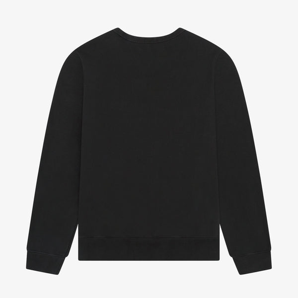DENIM TEARS - Cotton Fleur De-Lis Crewneck - (Black)