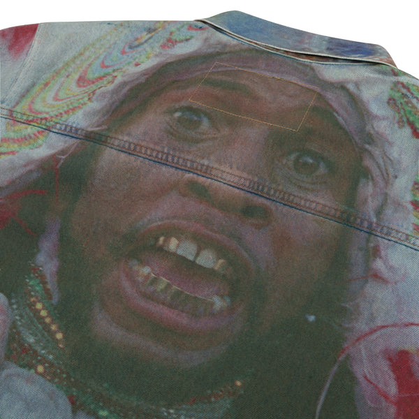 DENIM TEARS - Big Chief Demond Jean Jacket - (Multi)