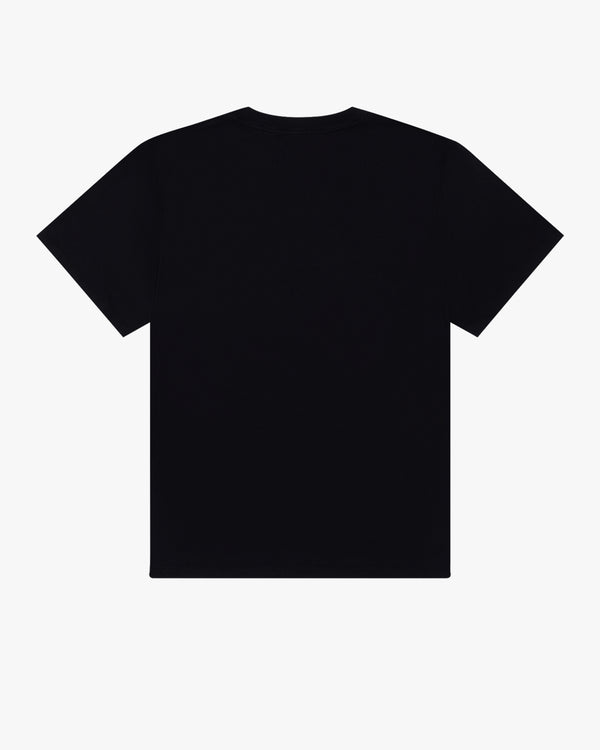 DENIM TEARS - Metal Text Tee - (Black)