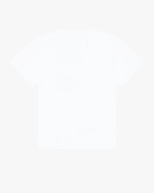 DENIM TEARS - Metal Text Tee - (White)