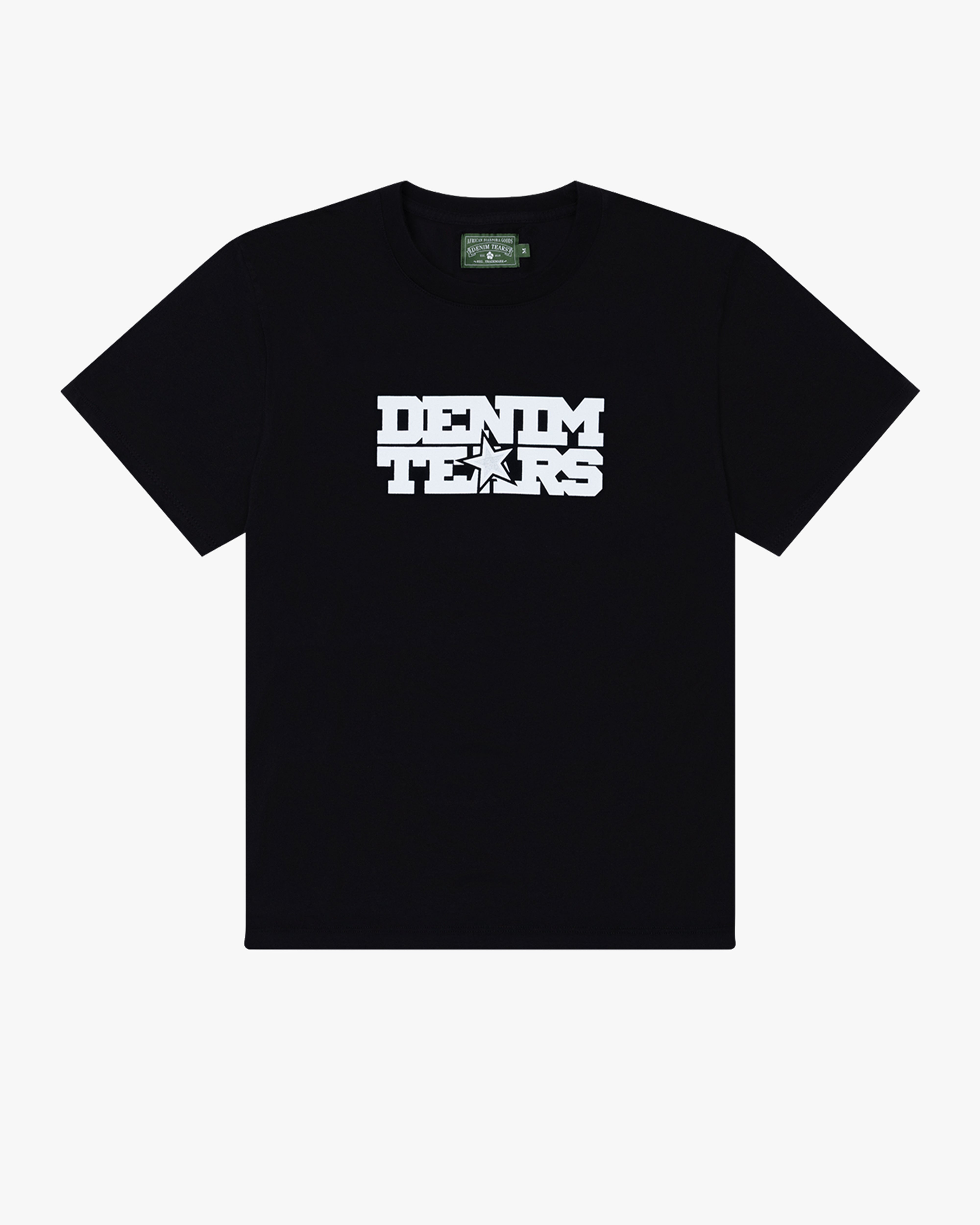 DENIM TEARS: Most Dangerous Tee (Black) | DSMG E-SHOP