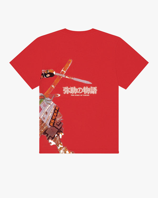 DENIM TEARS - Yasuke Tee - (Mars Red)