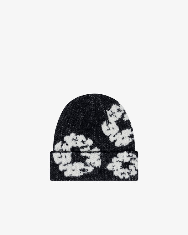 DENIM TEARS - Cotton Wreath Beanie - (Black)