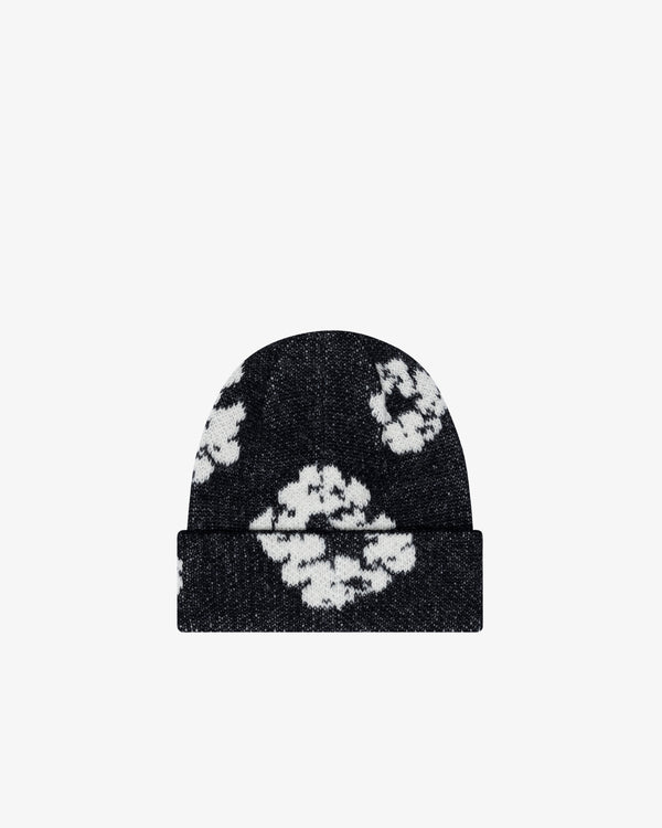 DENIM TEARS - Cotton Wreath Beanie - (Black)