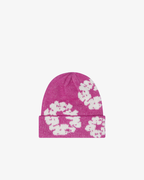 DENIM TEARS - Cotton Wreath Beanie - (Pink)