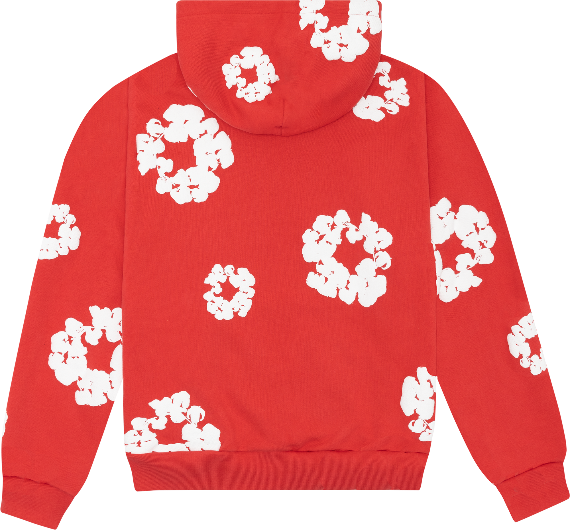 DENIM TEARS - The Cotton Wreath Sweatshirt - (Red) view 2