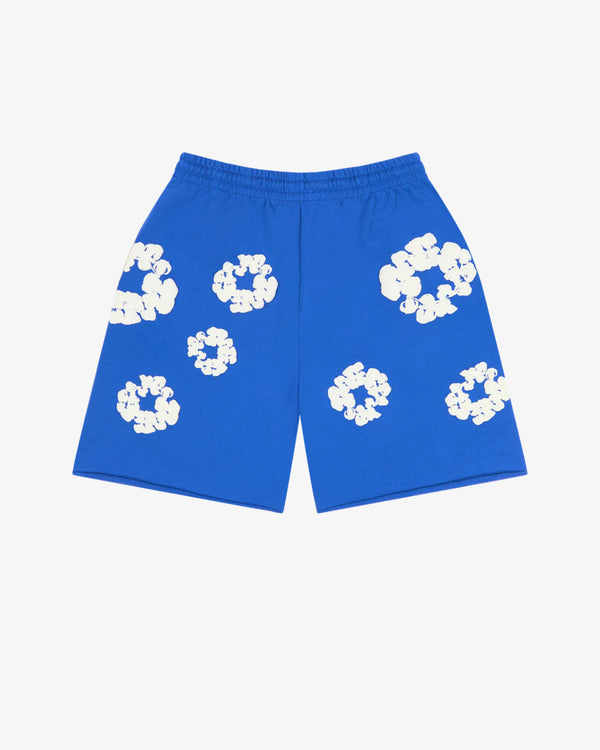 DENIM TEARS - Cotton Wreath Shorts - (Blue)
