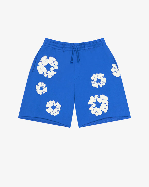 DENIM TEARS - Cotton Wreath Shorts - (Blue)