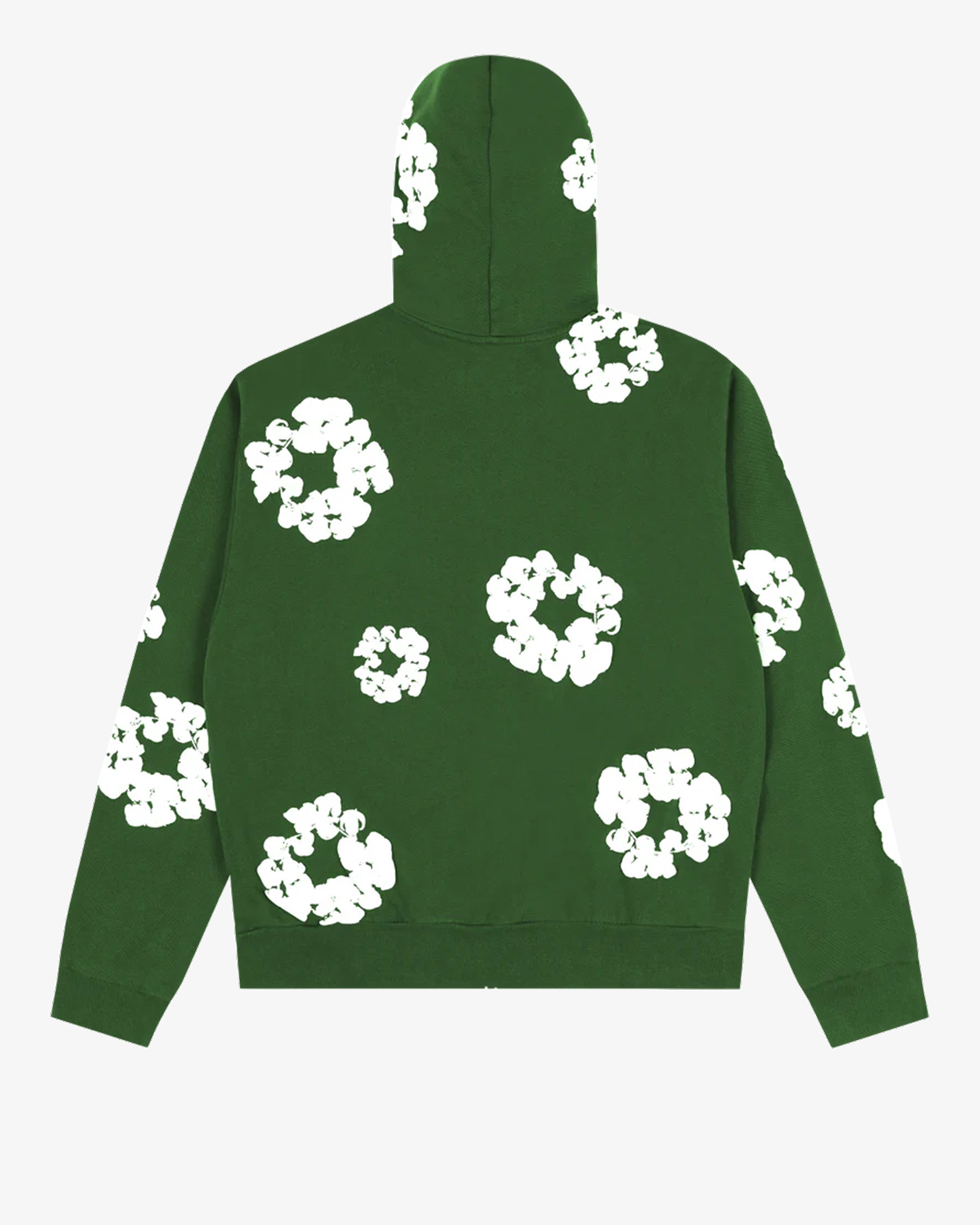 トップス denimTears DENIM TEARS: Cotton Wreath Zip Hoodie (Green) | DSMG E-SHOP