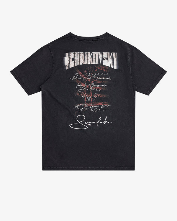 DEATHMASK - Tchaikovsky Swanlake Double Sided Tour T-Shirt - (Black)