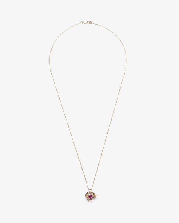 FARBEY & MYSZCZYNSKI - Devil Pendant Necklace - (Gold)