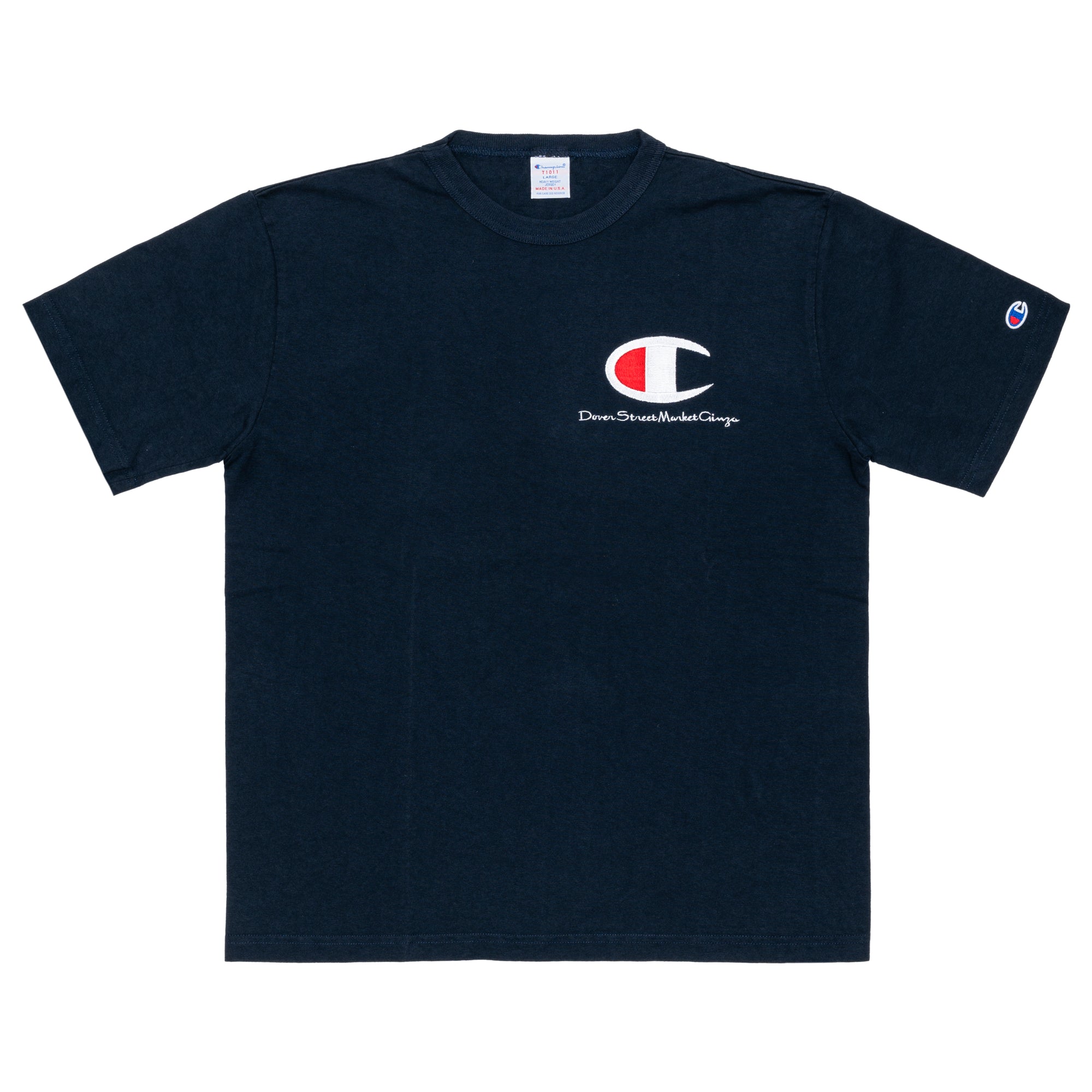 CHAMPION: Dsmg Short Sleeve T-Shirt C5-Z324 (Nvy) | DSMG E-SHOP 