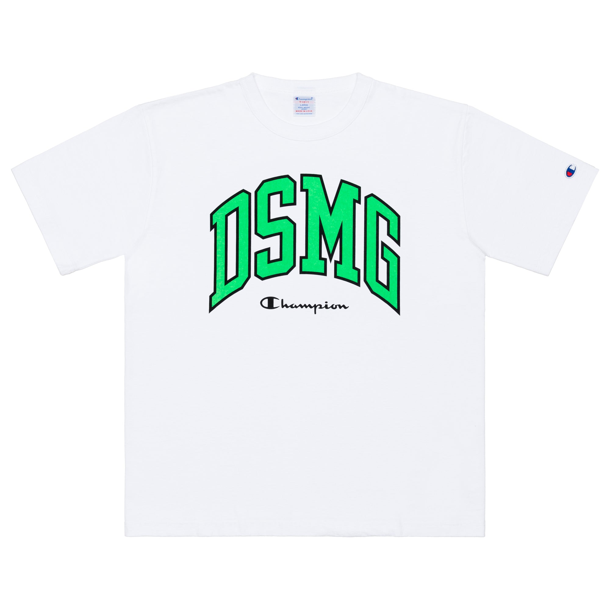 CHAMPION: Dsmg Short Sleeve T-Shirt C5-Z323 (L.Grn) | DSMG E-SHOP