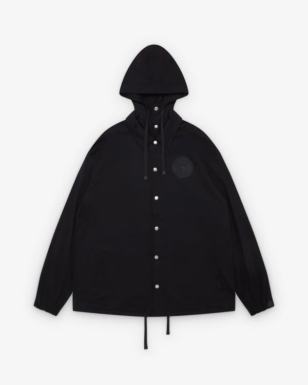 DSM KEI NINOMIYA - Hooded Jacket Cotton Jersey - (Black)