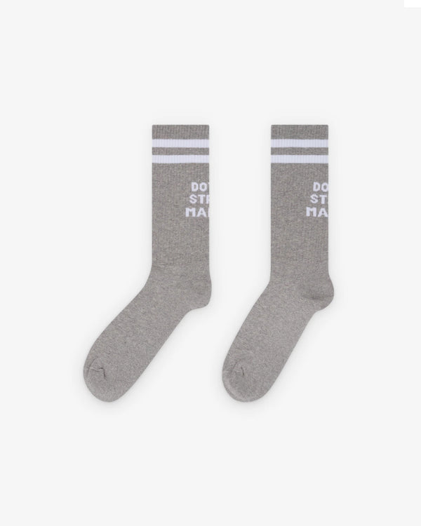 DSM KEI NINOMIYA - Dover Street Market Logo Socks - (Grey)