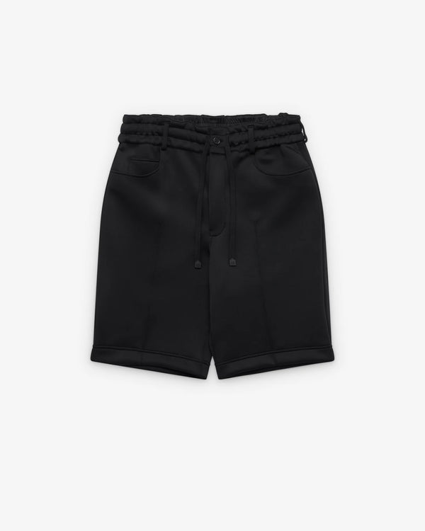 DSM KEI NINOMIYA - Shorts Polyester Double Knit - (Black)
