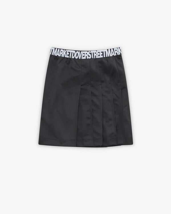 DSM KEI NINOMIYA - Pleated Skirt Polyester Jersey - (Black)