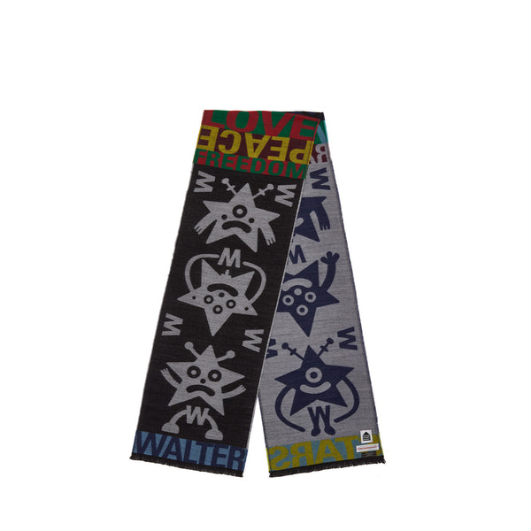 DSM X WALTER VAN BEIRENDONCK - Stars Scarf Single - (Offwhite)