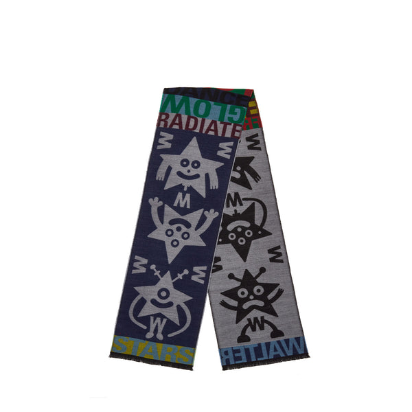 DSM X WALTER VAN BEIRENDONCK - Stars Scarf Single - (Offwhite)