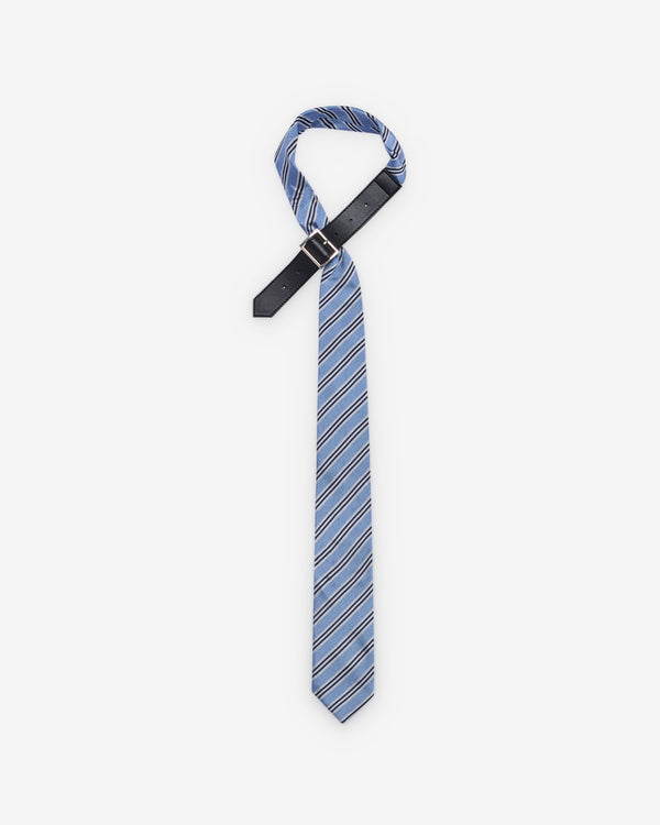 DSM KEI NINOMIYA - Light Blue And Navy Tie Strap  - (Blue/Navy)