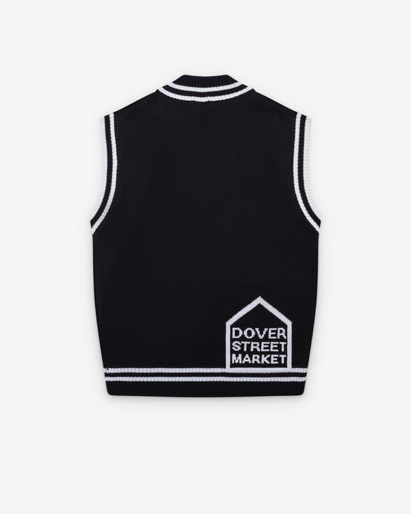 DSM KEI NINOMIYA - Oversized Vest With Patch - (Black)