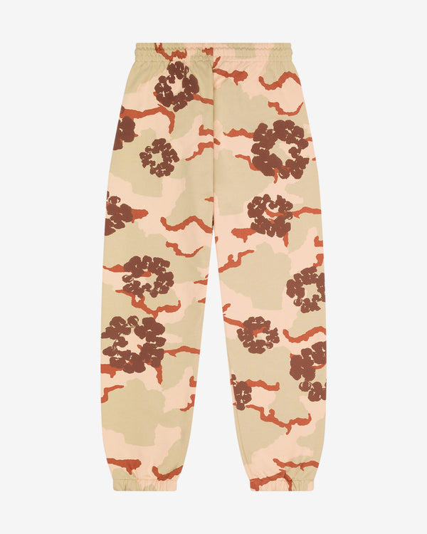 DENIM TEARS - Camo Cotton Wreath Sweatpants  - (Dsc)