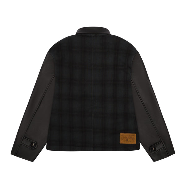 DENIM TEARS - Black And Green Tartan Jacket - (Multi)
