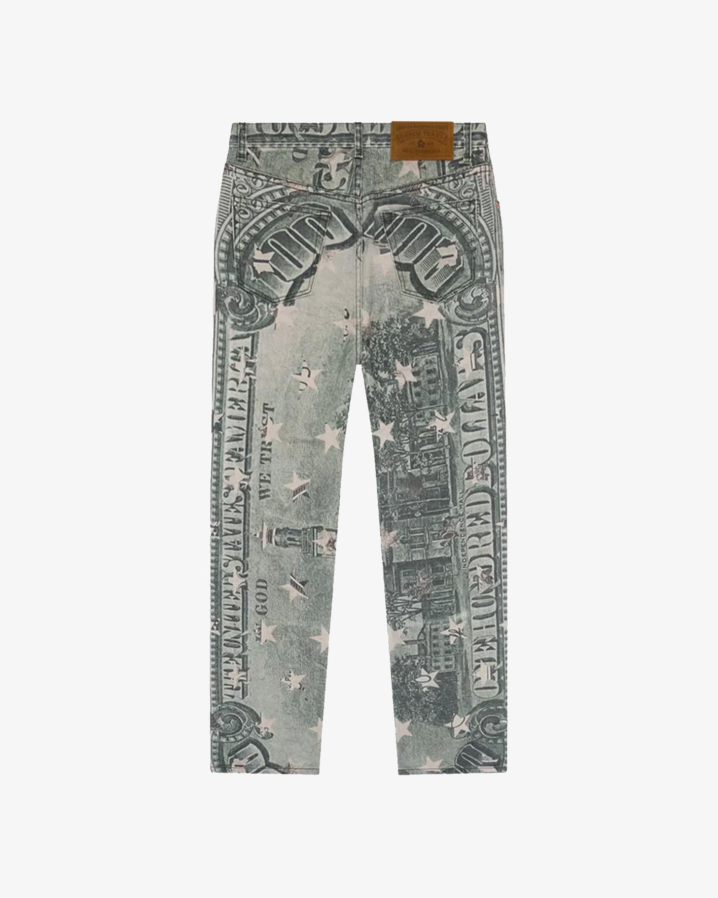 DENIM TEARS: C.R.E.A.M. Pant (White) | DSMG E-SHOP