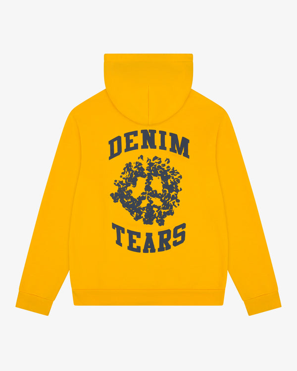 DENIM TEARS - Denim University Zip Hoodie - (Yellow)