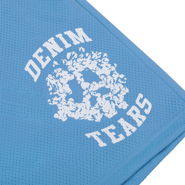 DENIM TEARS - Denim University Mesh Shorts - (Light Blue)