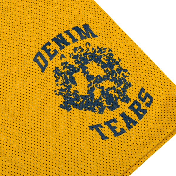 DENIM TEARS - Denim University Mesh Shorts - (Yellow)
