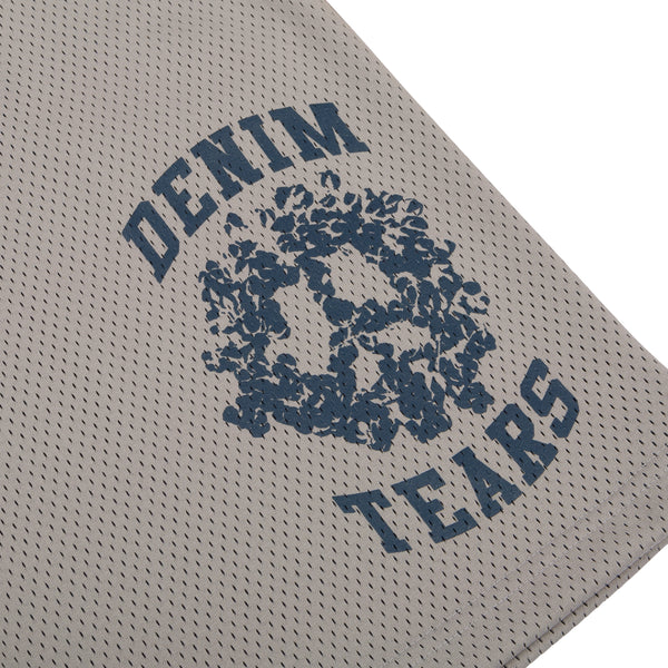 DENIM TEARS - Denim University Mesh Shorts - (Grey)