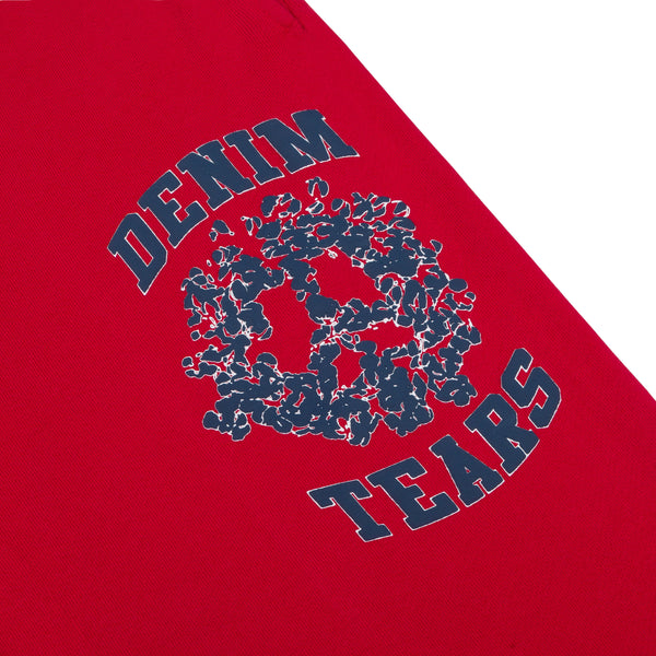 DENIM TEARS - Denim University Sweatpants - (Red)