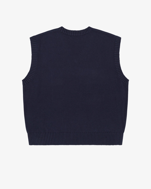 DENIM TEARS - Dt Flag Vest - (Navy)