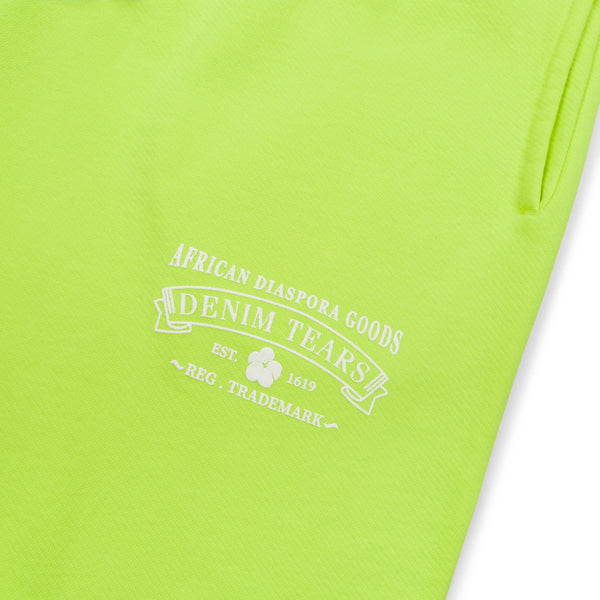 DENIM TEARS - Adg Sweatpants Lime - (Lime)